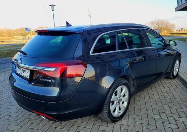 Opel Insignia cena 35999 przebieg: 282365, rok produkcji 2014 z Kruszwica małe 254